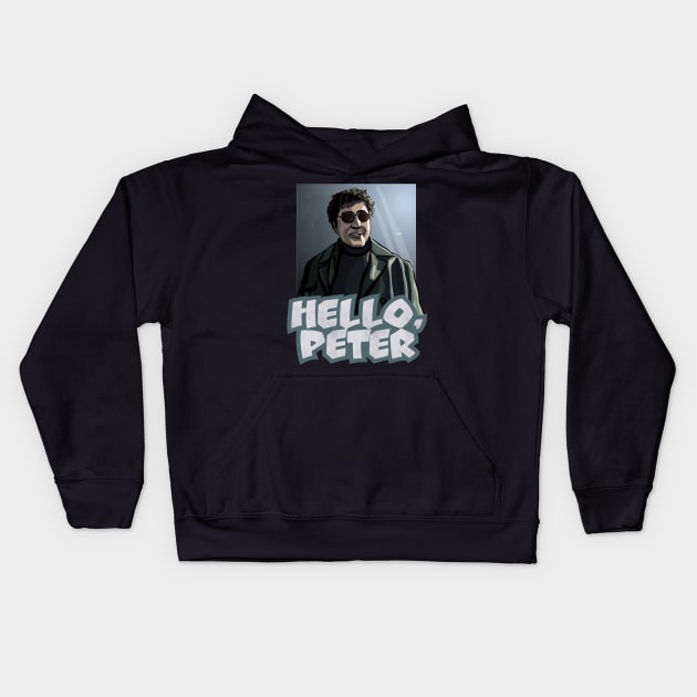 Hello Peter Kids Hoodie by d1a2n3i4l5